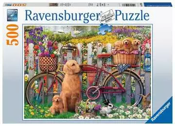 Chiens mignons dans le ja.500p Puzzles;Puzzles pour adultes - Image 1 - Ravensburger