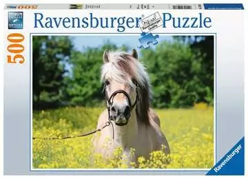 15038 Erwachsenenpuzzle Pferd im Rapsfeld von Ravensburger 1