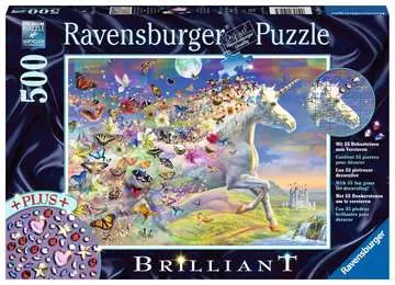 15046 Erwachsenenpuzzle Schmetterlingseinhorn von Ravensburger 1