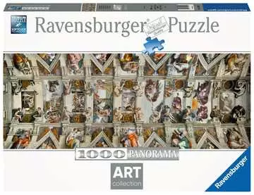 Michelangelo: Volta della cappella sistina, Puzzle per Adulti, Collezione Arte, 1000 Pezzi Puzzle;Puzzle da Adulti - immagine 1 - Ravensburger