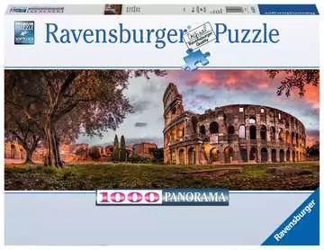 Puzzle Panoramiczne 1000 elementów: Koloseum o zmierzchu Puzzle;Puzzle dla dorosłych - Zdjęcie 1 - Ravensburger