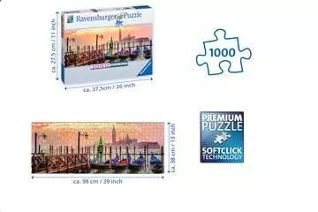 Puzzle 1000 p - Gondoles à Venise (Panorama) Puzzle;Puzzle adulte - Image 5 - Ravensburger