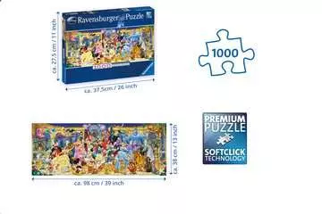 Puzzle Panoramiczne 1000 elementów: Postacie Disney Puzzle;Puzzle dla dorosłych - Zdjęcie 3 - Ravensburger