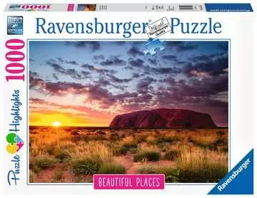 Puzzle 2D 1000 elementów:  Ayers Rock, Australia Puzzle;Puzzle dla dorosłych - Zdjęcie 1 - Ravensburger
