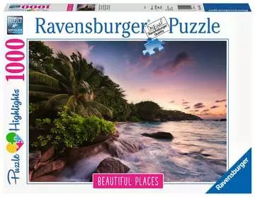 Puzzle 2D 1000 elementów: Wyspa Praslin Seszele Puzzle;Puzzle dla dorosłych - Zdjęcie 1 - Ravensburger