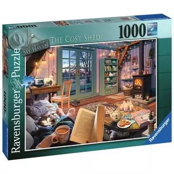 My Haven No 6, The Cosy Shed, 1000pc Puzzles;Adult Puzzles - image 1 - Ravensburger