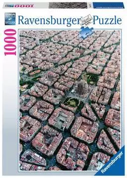 Puzzle 1000 Pezzi, Barcelona vista dall alto, Collezione Paesaggi, Puzzle per Adulti Puzzle;Puzzle da Adulti - immagine 1 - Ravensburger