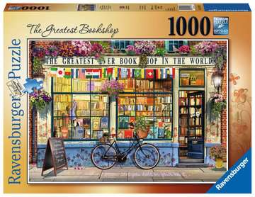 The Greatest Bookshop  1000pc Jigsaw Puzzle Ravensburger 