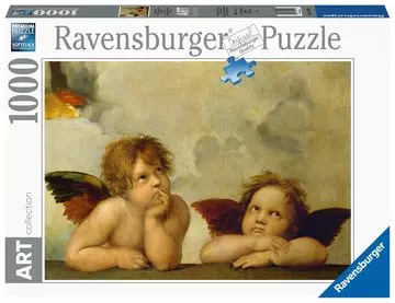 Raffaello: Cherubini, Puzzle per Adulti, Collezione Arte, 1000 Pezzi Puzzle;Puzzle da Adulti - immagine 1 - Ravensburger