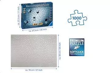 Krypt Puzzle: Silver 654 dílků 2D Puzzle;Puzzle pro dospělé - obrázek 23 - Ravensburger