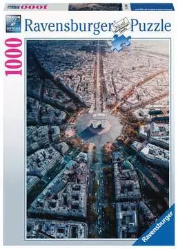Parigi dall alto, Puzzle 1000 Pezzi, Linea Fantasy, Puzzle per Adulti Puzzle;Puzzle da Adulti - immagine 1 - Ravensburger
