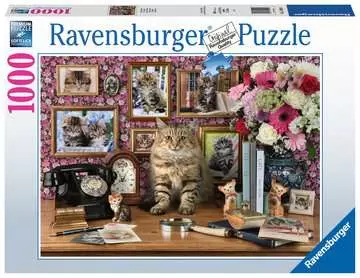 Má roztomilá kočka 1000 dílků 2D Puzzle;Puzzle pro dospělé - obrázek 1 - Ravensburger
