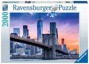 Puzzle 2000 p - De Brooklyn à Manhattan Puzzle;Puzzle adulte - Image 1 - Ravensburger