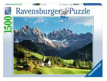 WIDOK W DOLOMITACH 1500EL Puzzle;Puzzle dla dorosłych - Zdjęcie 1 - Ravensburger