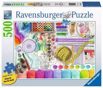 Needlework Station Jigsaw Puzzles;Adult Puzzles - image 1 - Ravensburger
