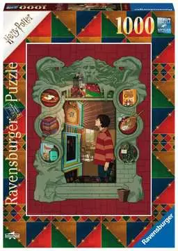 Harry Potter: U rodiny Weasleyových 1000 dílků 2D Puzzle;Puzzle pro dospělé - obrázek 1 - Ravensburger