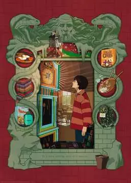 16516 Erwachsenenpuzzle Harry Potter bei der Weasley Familie von Ravensburger 2
