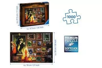 Scar, Puzzle 1000 Pezzi, Puzzle Disney Villainous Puzzle;Puzzle da Adulti - immagine 4 - Ravensburger