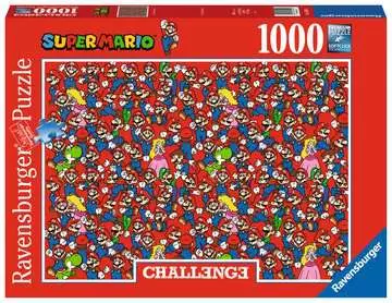 Challenge - Super Mario, 1000pc Puslespil;Puslespil for voksne - Billede 1 - Ravensburger