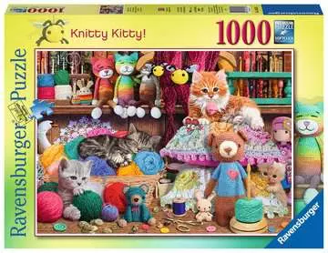 Knitty Kitty Puslespil;Puslespil for voksne - Billede 1 - Ravensburger