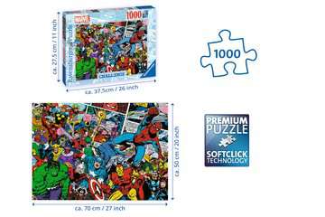 1000 Teile Neuheit 2020 Challenge Marvel Ravensburger Puzzle