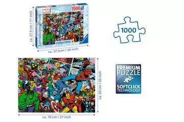 Challenge Puzzle: Marvel 1000 dílků 2D Puzzle;Puzzle pro dospělé - obrázek 3 - Ravensburger