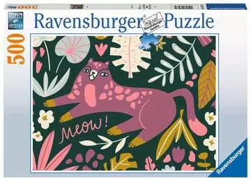 Puzzle 500 p - Chat tendance Puzzle;Puzzle adulte - Image 1 - Ravensburger
