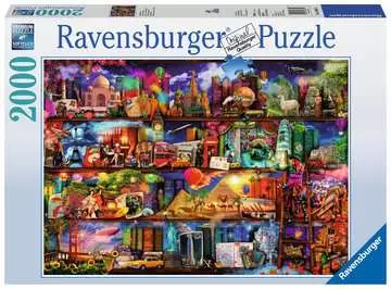 Puzzle 2D 2000 elementów: Świat książek Puzzle;Puzzle dla dorosłych - Zdjęcie 1 - Ravensburger