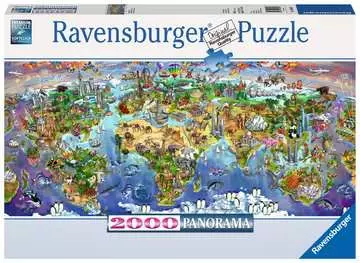 Puzzle 2D 2000 elementów: Cuda świata Puzzle;Puzzle dla dorosłych - Zdjęcie 1 - Ravensburger