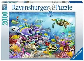 16704 Erwachsenenpuzzle Lebendige Unterwasserwelt von Ravensburger 1