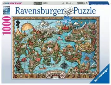 16728 Erwachsenenpuzzle Geheimnisvolles Atlantis von Ravensburger 1
