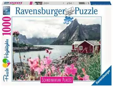 Puzzle 1000 Pezzi, Lofoten, Norvegia, Collezione Paesaggi, Puzzle per Adulti Puzzle;Puzzle da Adulti - immagine 1 - Ravensburger