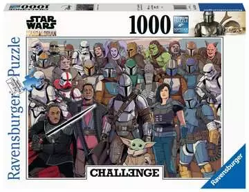 Puzzle 1000 p - Baby Yoda / Star Wars Mandalorian (Challenge Puzzle) Puzzle;Puzzle adulte - Image 1 - Ravensburger