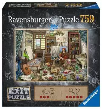 16782 Erwachsenenpuzzle Das Künstleratelier von Ravensburger 1