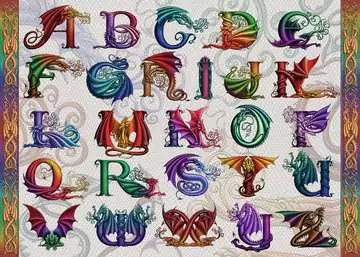 Dragon Alphabet Jigsaw Puzzles;Adult Puzzles - image 2 - Ravensburger