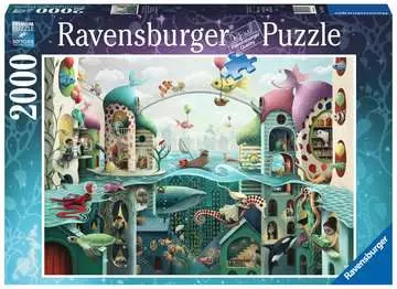 Puzzle 2000 p - Si les poissons pouvaient marcher / Demelsa Haughton Puzzle;Puzzle adulte - Image 1 - Ravensburger