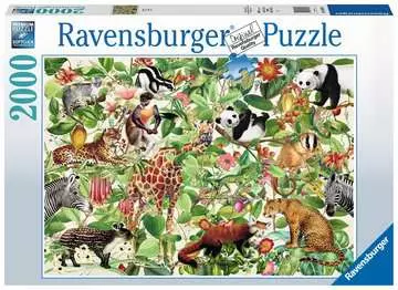 Puzzle 2000 p - Jungle Puzzle;Puzzle adulte - Image 1 - Ravensburger