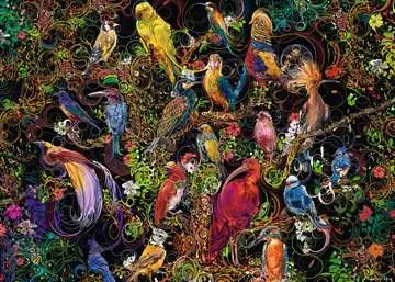 Uccelli d arte, Puzzle 1000 Pezzi, Linea Fantasy, Puzzle per Adulti Puzzle;Puzzle da Adulti - immagine 2 - Ravensburger