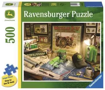 John Deere Work Desk Jigsaw Puzzles;Adult Puzzles - image 1 - Ravensburger