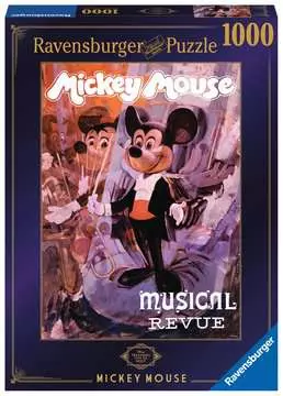 Disney Vault: Mickey Mouse Jigsaw Puzzles;Adult Puzzles - image 1 - Ravensburger