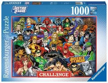 Puzzle, DC Comics, Colección Challenge, 1000 Piezas Puzzles;Puzzle Adultos - imagen 1 - Ravensburger