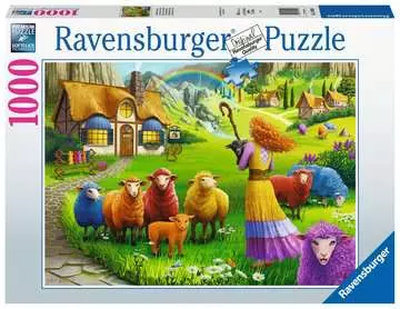 De kleurrijke wolwinkel Puzzels;Puzzels voor volwassenen - image 1 - Ravensburger
