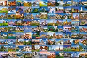 17080 Erwachsenenpuzzle 99 Beautiful Places in Europe von Ravensburger 2