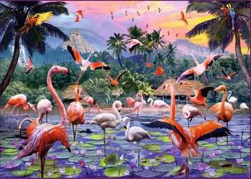 Roze flamingo s Puzzels;Puzzels voor volwassenen - image 2 - Ravensburger