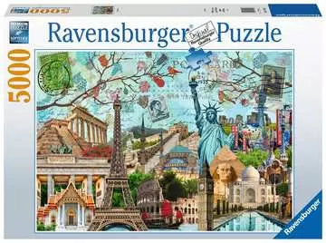 17118 Erwachsenenpuzzle Big City Collage von Ravensburger 1