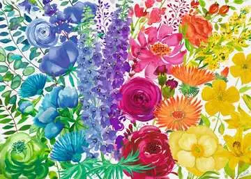 Floral Rainbow Jigsaw Puzzles;Adult Puzzles - image 2 - Ravensburger