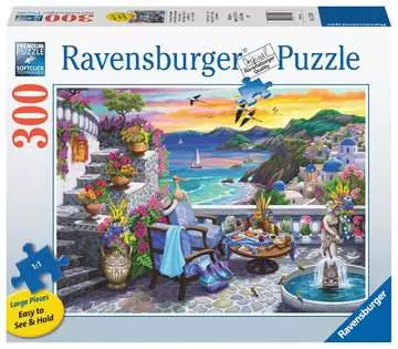 Santorini Sunset Jigsaw Puzzles;Adult Puzzles - image 1 - Ravensburger