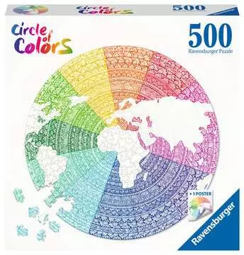17168 Erwachsenenpuzzle Circle of Colors  - Mandala von Ravensburger 1