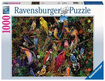 17212 2  バード・オブ・アート 1000ピース パズル;大人向けパズル - 画像 1 - Ravensburger