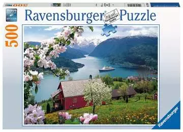 17216 0  スカンジナビアの風景 500ピース パズル;大人向けパズル - 画像 1 - Ravensburger